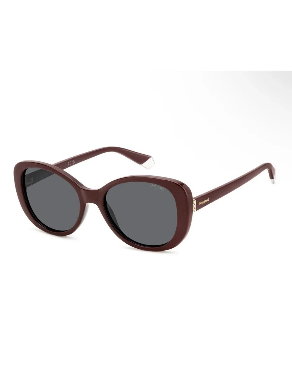 Polaroid PLD 4154/S/X LHF (M9) Burgundy/Grey Polarized Sunglasses